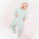 Angel Dear Vintage Daisy 2 Way Zip Ruffle Footie | Vagabond Apparel Boutique