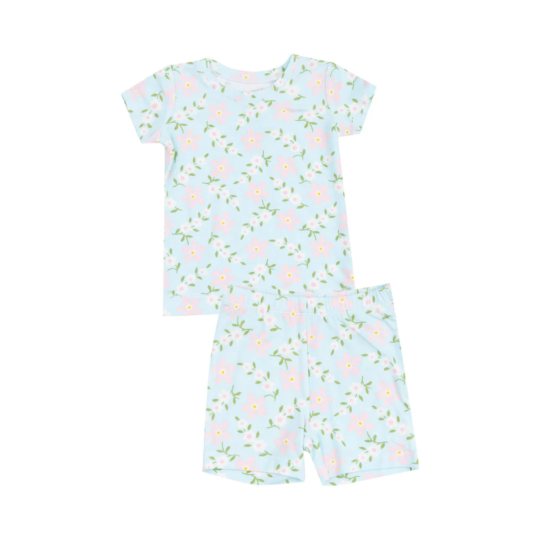 Angel Dear Vintage Daisy Loungewear Short Set | Vagabond Apparel Boutique
