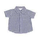 Angel Dear | Gingham Button Down Polo Set | Top | Vagabond | Apparel | Boutique