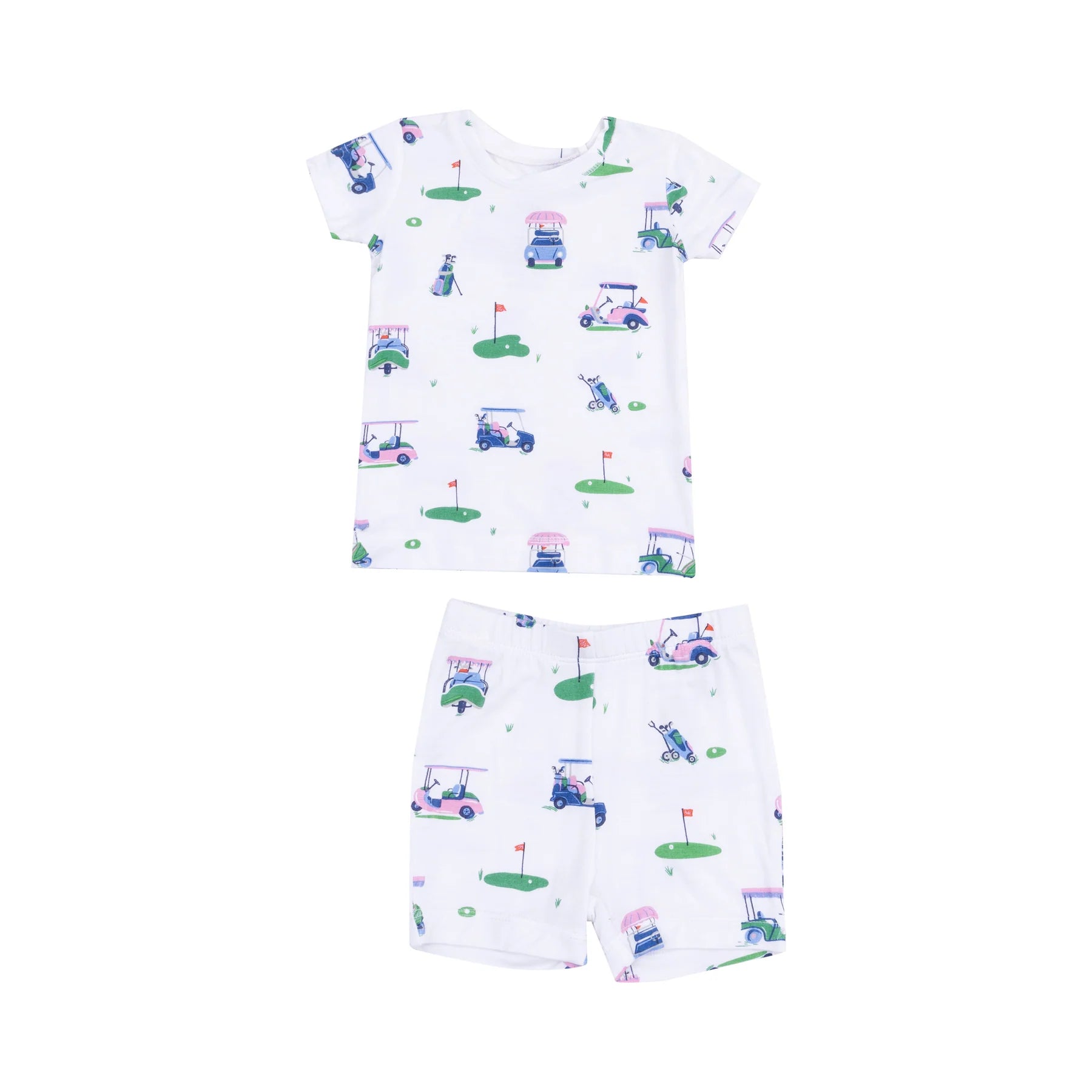 Angel Dear Vintage Golf Cart Short Set | Vagabond Apparel Boutique