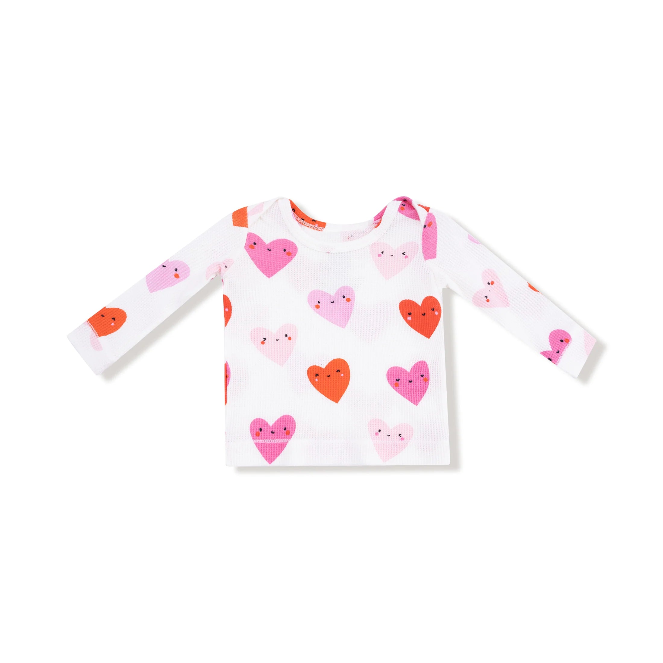 Angel Dear | Happy Hearts L/S Loungewear Set | Top | Vagabond | Apparel | Boutique