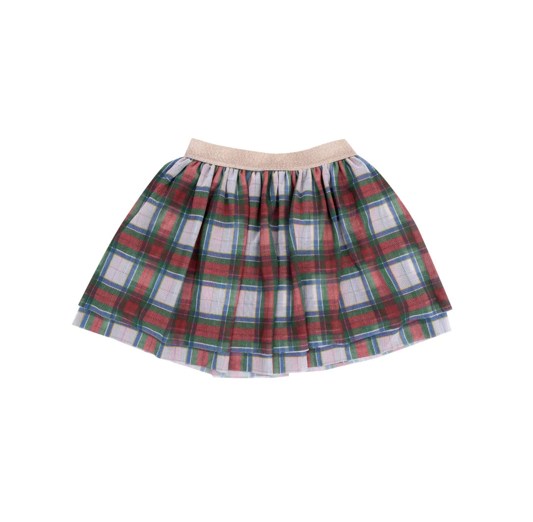 Angel Dear |  Holiday Plaid Tutu Skirt | Vagabond | Apparel | Boutique