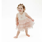 Angel Dear Bow Rib Layered Tulle Dress | Vagabond Apparel Boutique