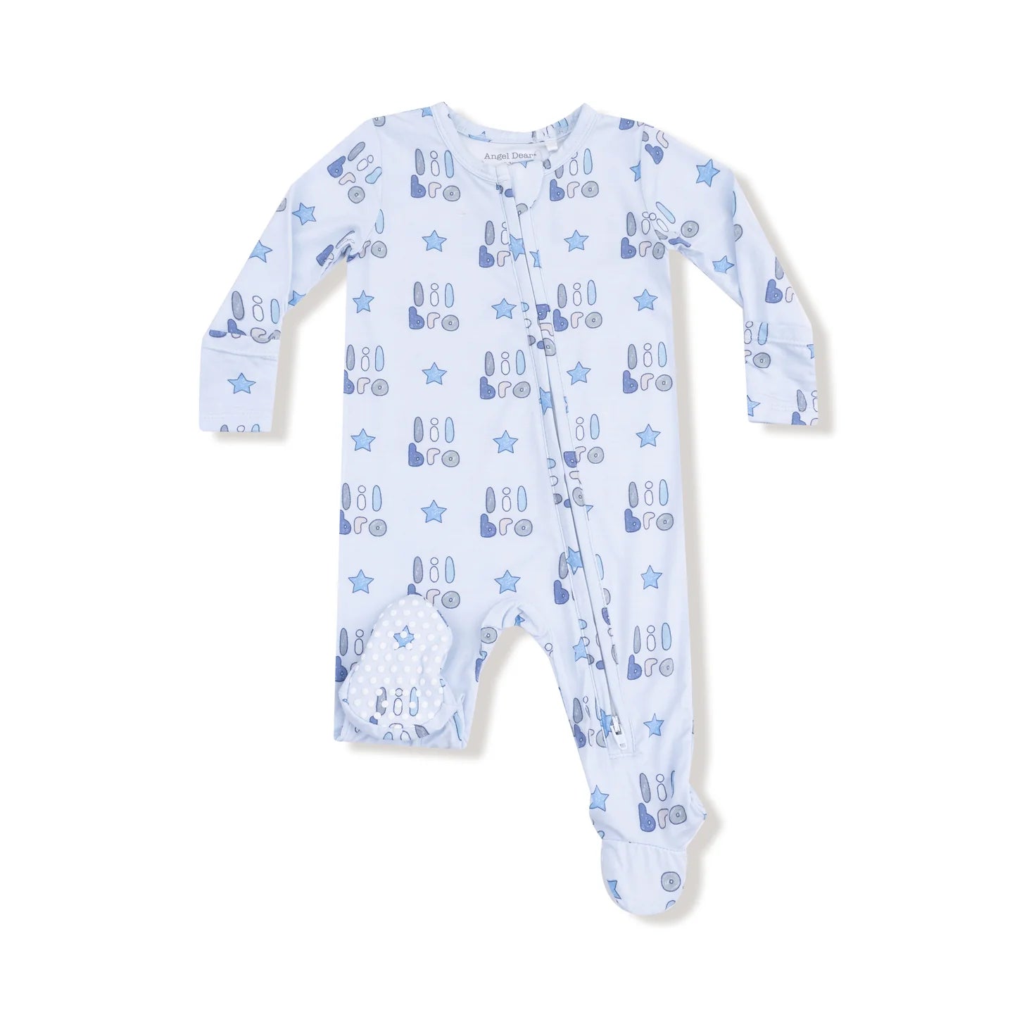 Angel Dear | Lil Bro 2 Way Zipper Footie | Vagabond | Apparel | Boutique