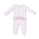 Angel Dear | Lil Sis 2 Way Zip Ruffle Back Footie | Back | Vagabond | Apparel | Boutique