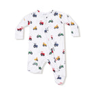 Angel Dear |  Mini Tractors 2 Way Zipper Footie | Vagabond | Apparel | Boutique