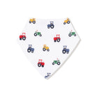 Angel Dear | Mini Tractors Bandana Bib | Vagabond | Apparel | Boutique