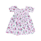 Angel Dear Preppy Rose Puff Sleeve Dress | Vagabond Apparel Boutique