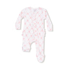 Angel Dear | Ribbon Trellis 2 Way Zip Ruffle Footie | Vagabond | Apparel | Boutique