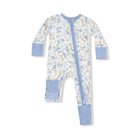Angel Dear |  Sweet Rose Calico |  2 Way Zip Romper | Vagabond | Apparel | Boutique