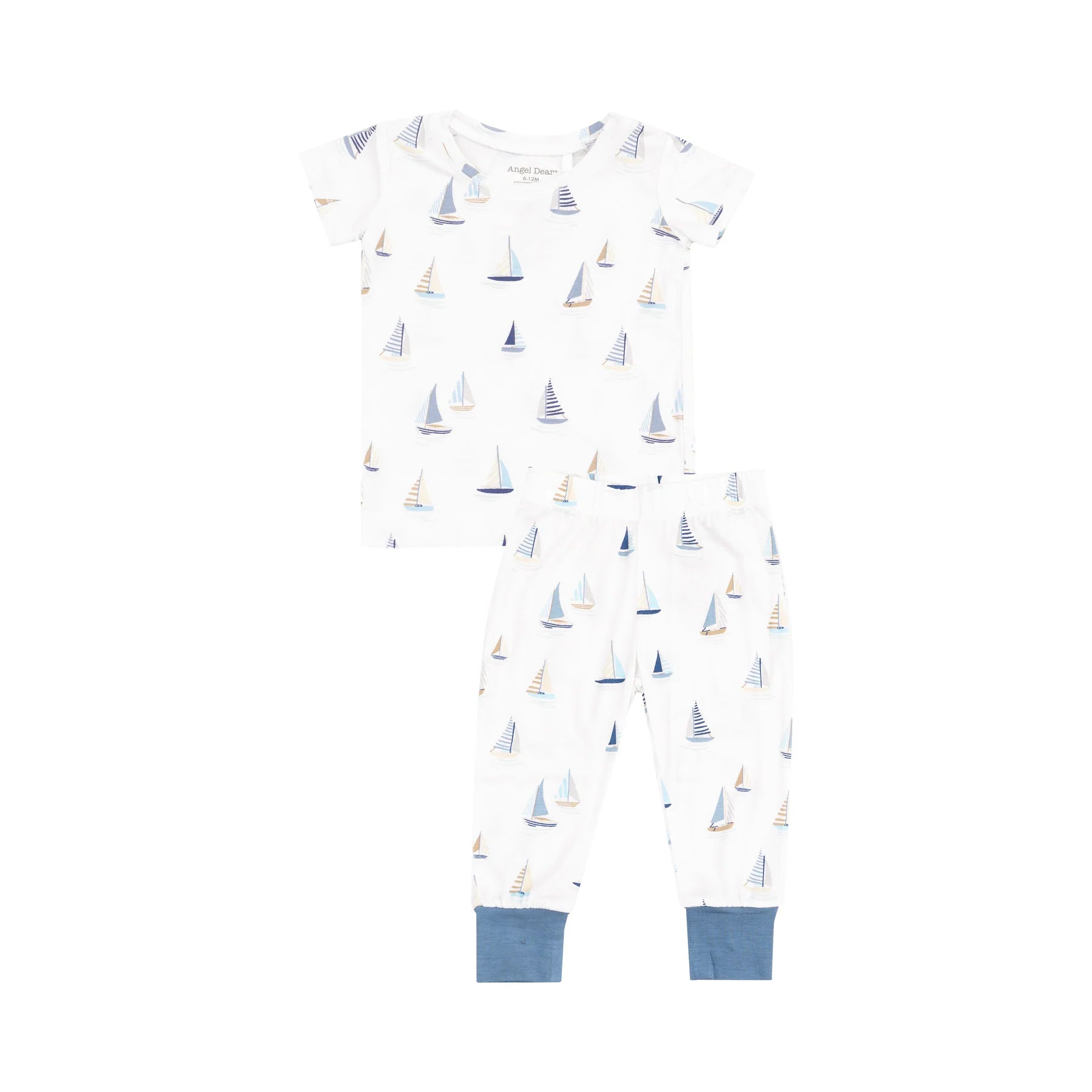 Angel Dear | Sailboat Short Sleeve Lounge Set | Vagabond | Apparel | Boutique
