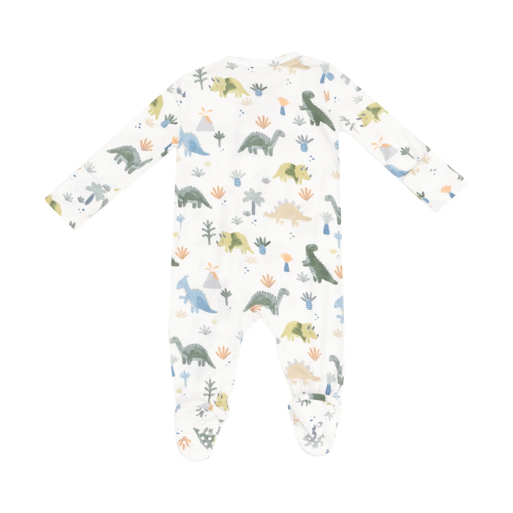 Angel Dear Soft Dinos 2 Way Zipper Footie | Vagabond Apparel Boutique