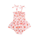 Angel Dear | Strawberry Smock Bubble W/Skirt | Vagabond | Apparel | Boutique
