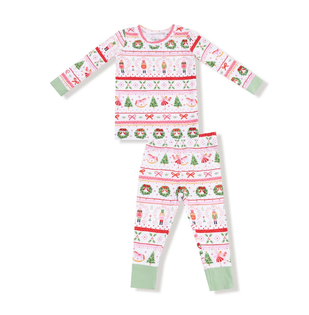 Angel Dear | Sugar Plum Fairy Fair Isle L/S Loungewear Set | Vagabond | Apparel | Boutique