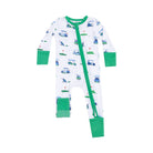 Angel Dear Vintage Golf Carts 2-Way Zipper Romper | Vagabond Apparel Boutique