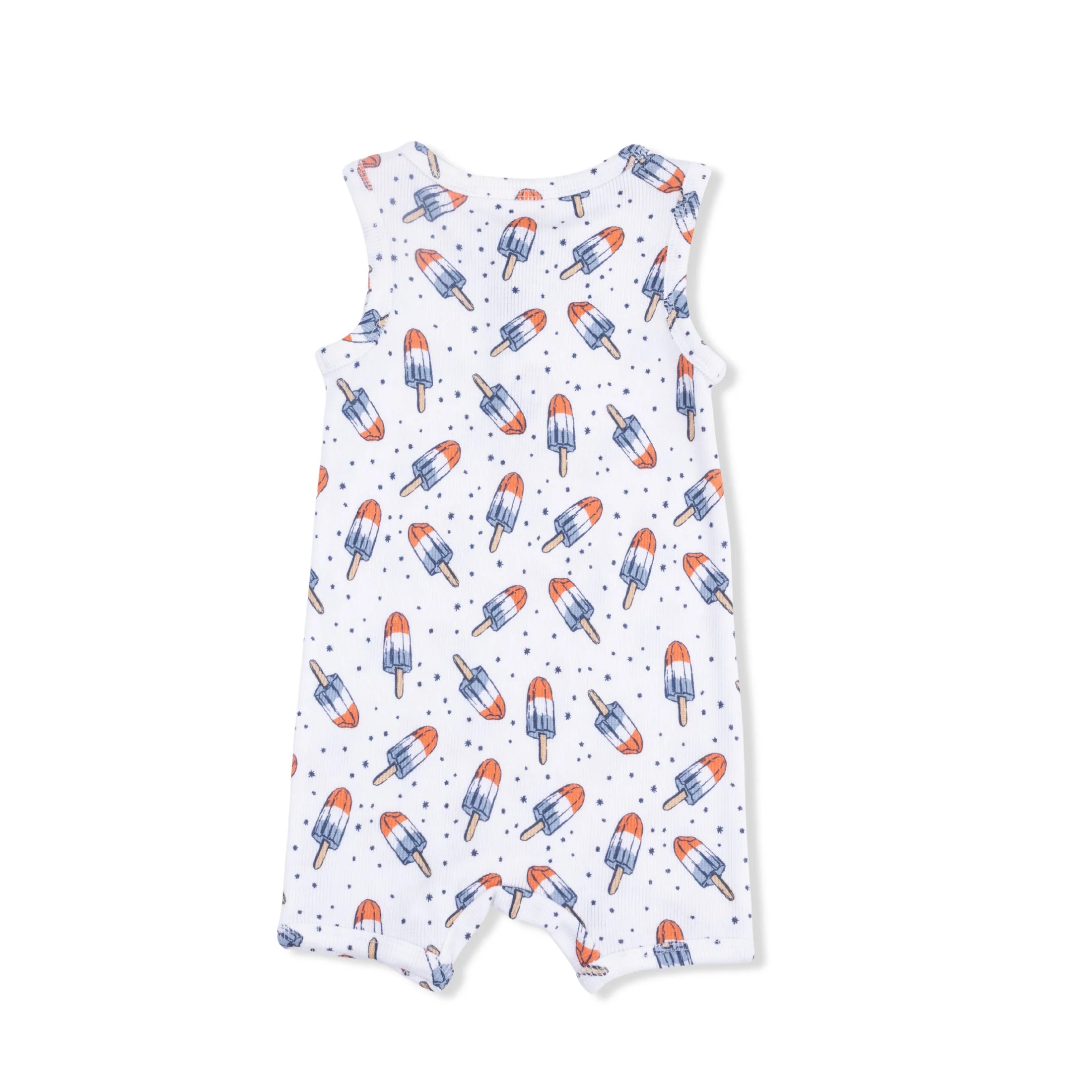 Angel Dear | Astro Pop Henley Shortie Romper | Back | Vagabond | Apparel | Boutique