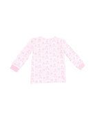 Angel Dear | Ballet Shoes Ribbon Stripe LS Lounge Set | Vagabond | Apparel | Boutique