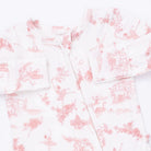 Angel Dear | Ballet Toile 2 Way Ruffle Back Zip Footie | Vagabond | Apparel | Boutique