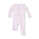 Angel Dear | Basic Multi Stripe Ruffle Back 2 Way Zip Footie | Vagabond | Apparel | Boutique