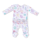 Angel Dear | Beach Days 2 Way Ruffle Back Zipper Footie | Back | Vagabond | Apparel | Boutique