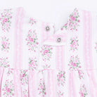 Angel Dear | Bella Rose Stripe LS Smocked Ruffle Bubble W/Skirt | Vagabond | Apparel | Boutique