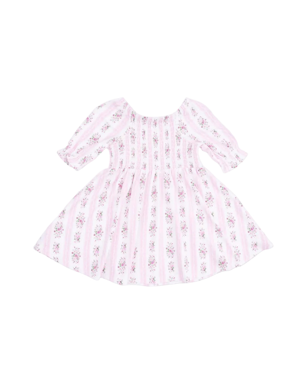 Angel Dear | Bella Rose Stripe Jennifer Dress/Bloomer | Vagabond | Apparel | Boutique