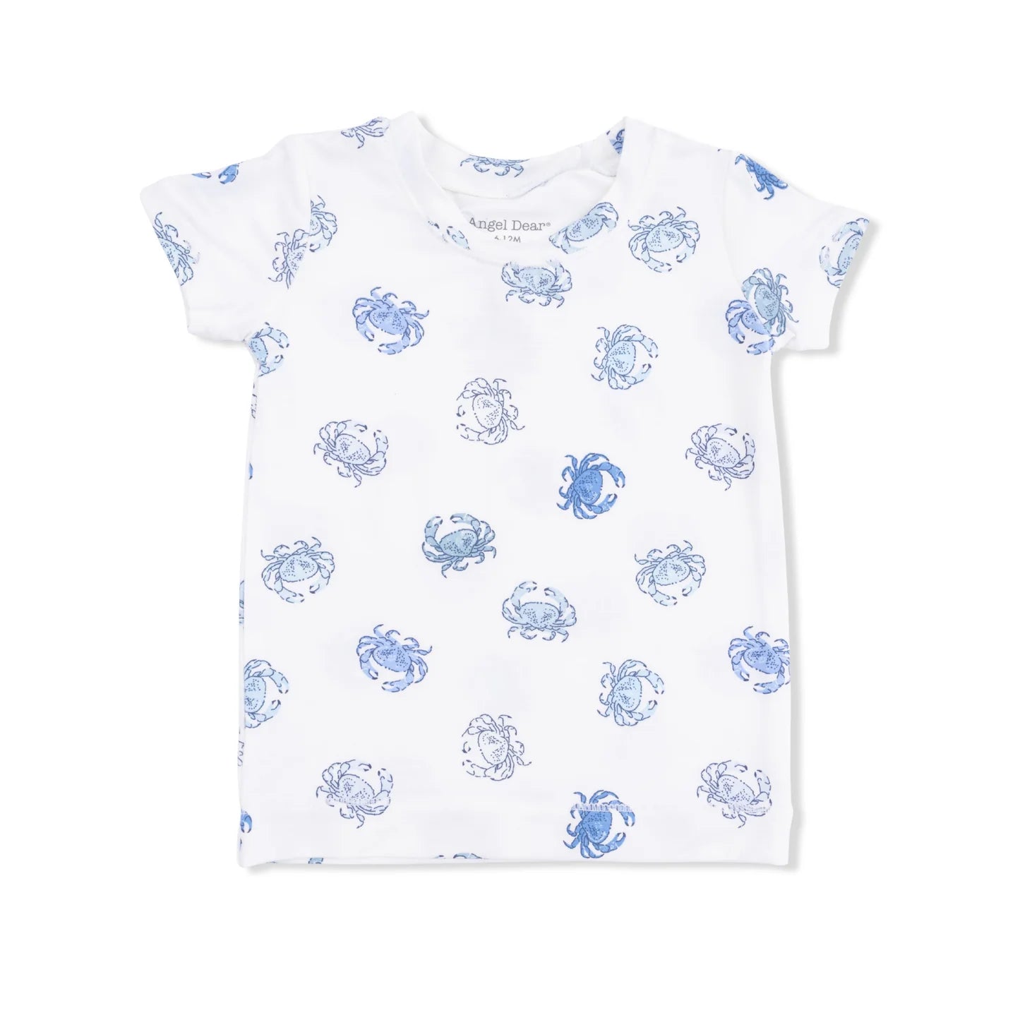 Angel Dear | Blue Crabs Short Lounge Set | Top | Vagabond | Apparel | Boutique