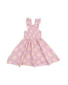 Angel Dear | Caitlyns Daisy Smocked Sundress W/ Bloomer | Back | Vagabond | Apparel | Boutique