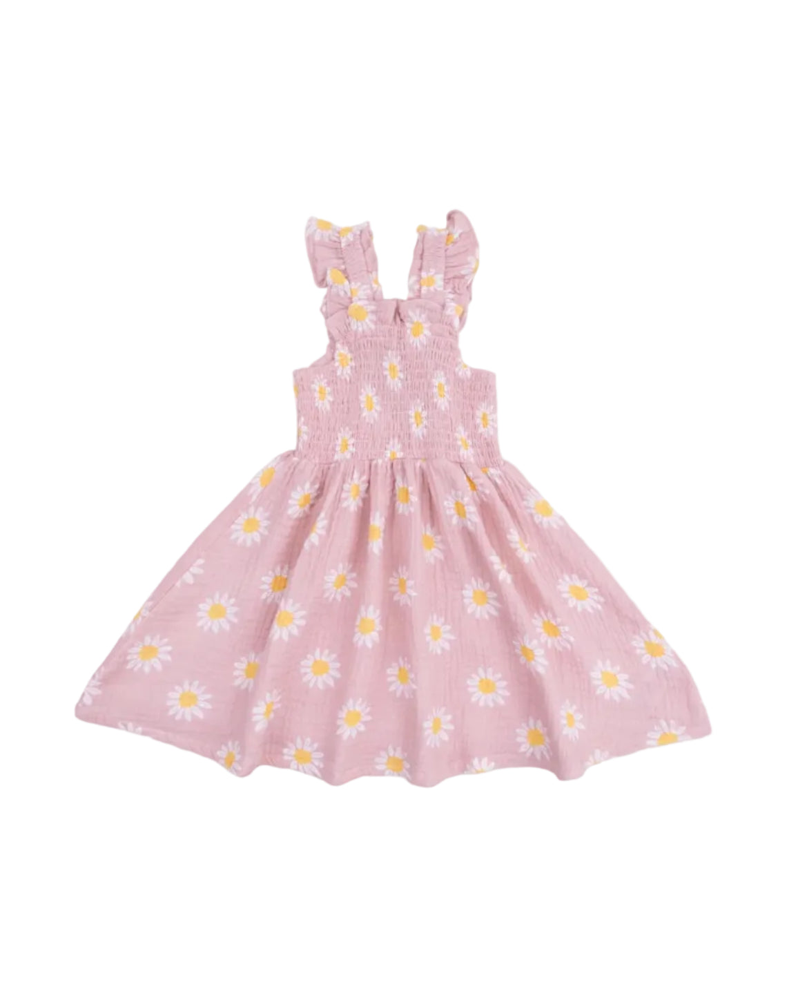 Angel Dear Caitlyns Daisy Smocked Sundress W/ Bloomer