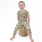 Angel Dear | Camo Short Sleeve Lounge Set | Vagabond | Apparel | Boutique