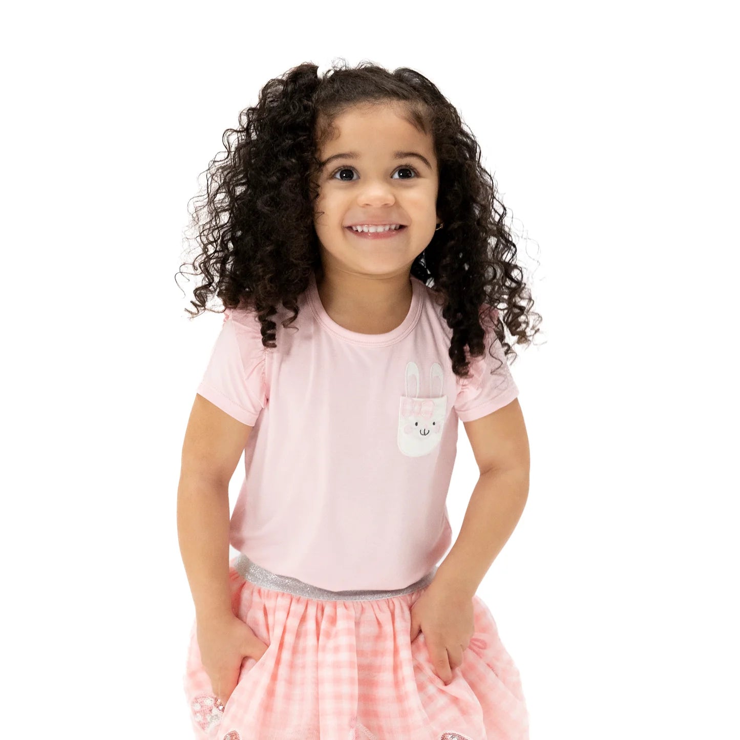 Angel Dear | Easter Ruffle Tee | Model | Vagabond | Apparel | Boutique