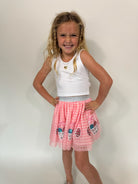 Angel Dear | Easter Tutu Skirt W/ Bike Shorts | Front | Vagabond | Apparel | Boutique