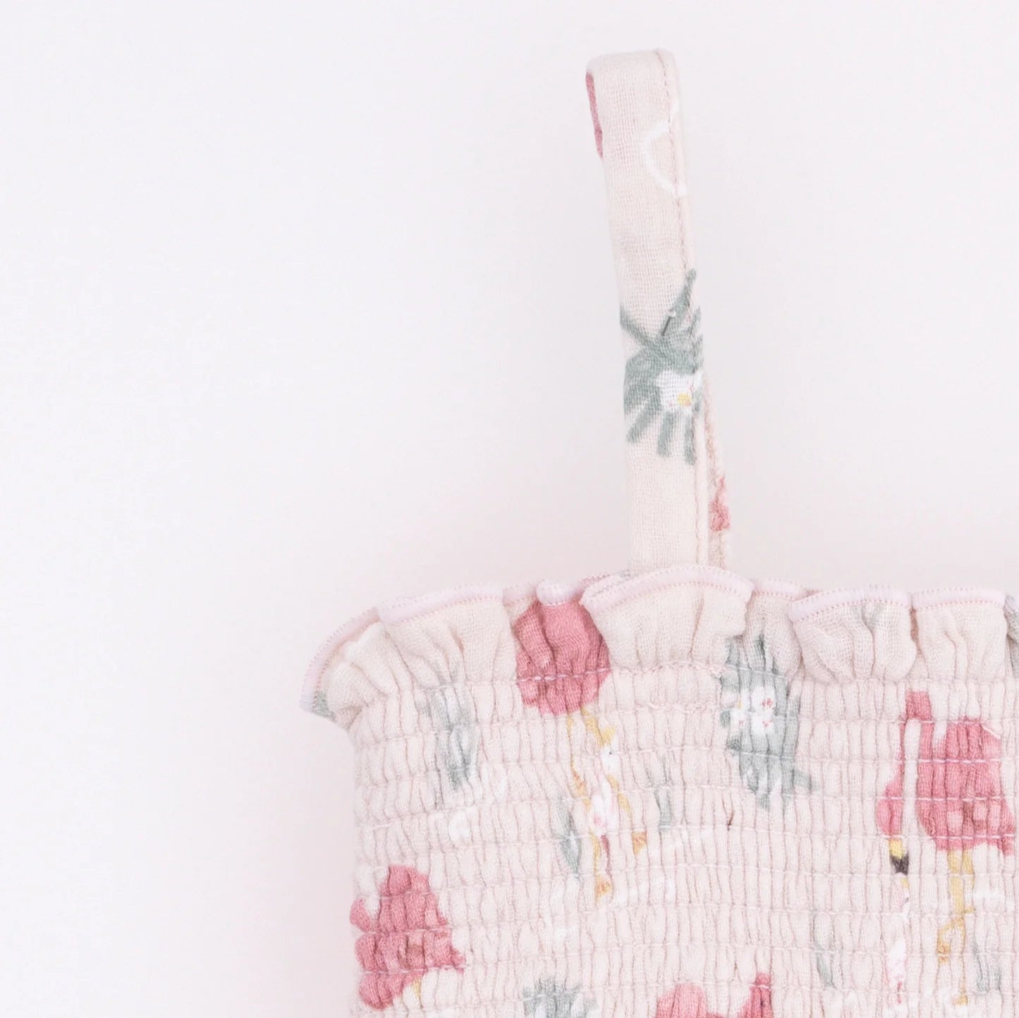 Angel Dear Flamingos Smocked Top & Pants