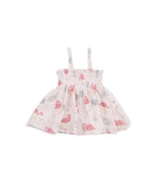 Angel Dear | Flamingos Smocked Top & Pants | Bottom | Vagabond | Apparel | Boutique