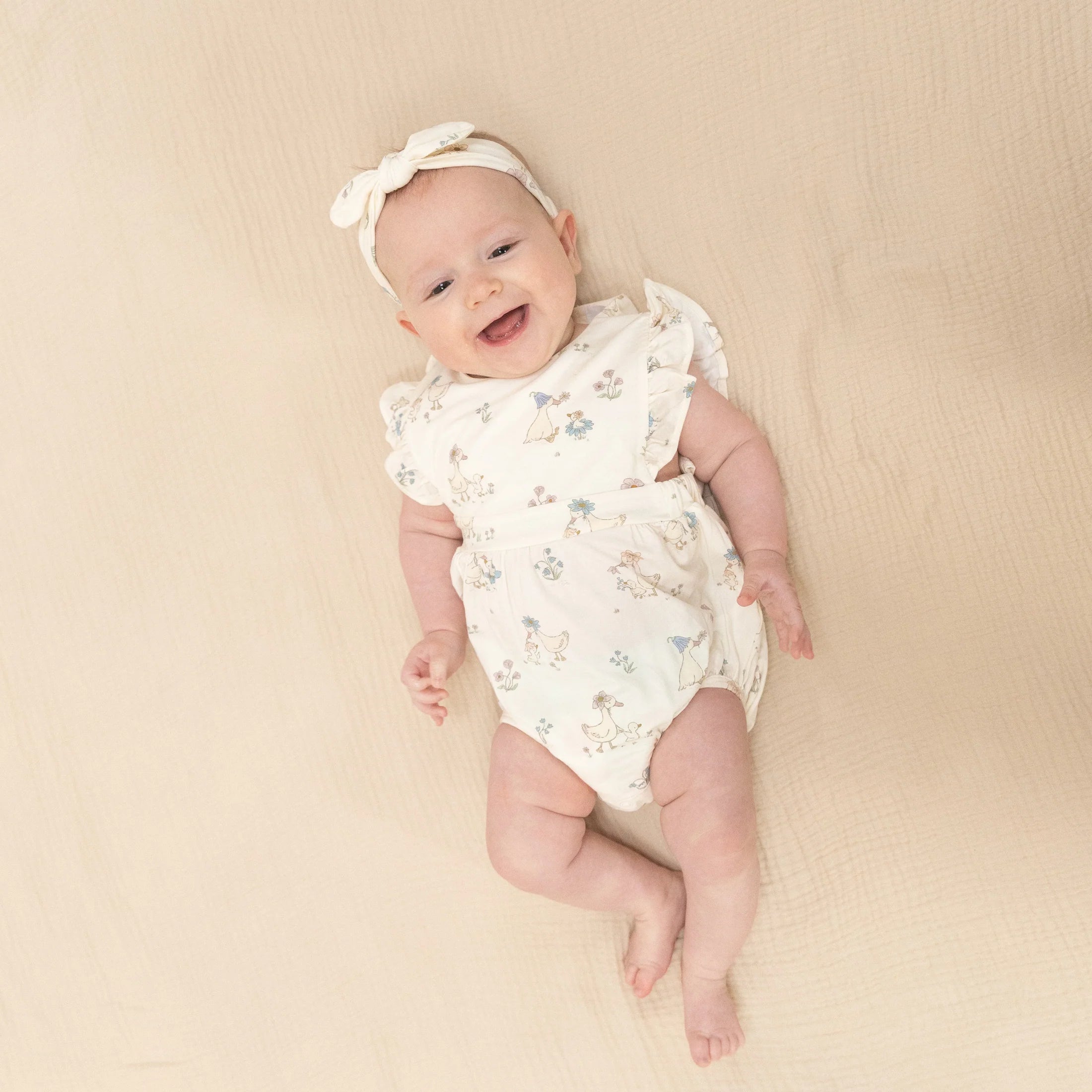 Angel Dear | Flower Ducklings Sunsuit | Vagabond | Apparel | Boutique