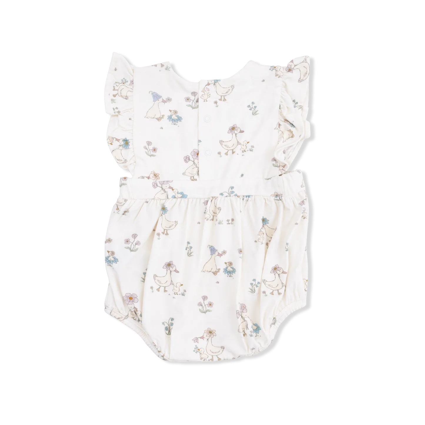 Angel Dear | Flower Ducklings Sunsuit | Back | Vagabond | Apparel | Boutique