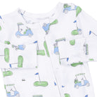 Angel Dear | Golf Carts 2 Way Zip Footie | Vagabond | Apparel | Boutique