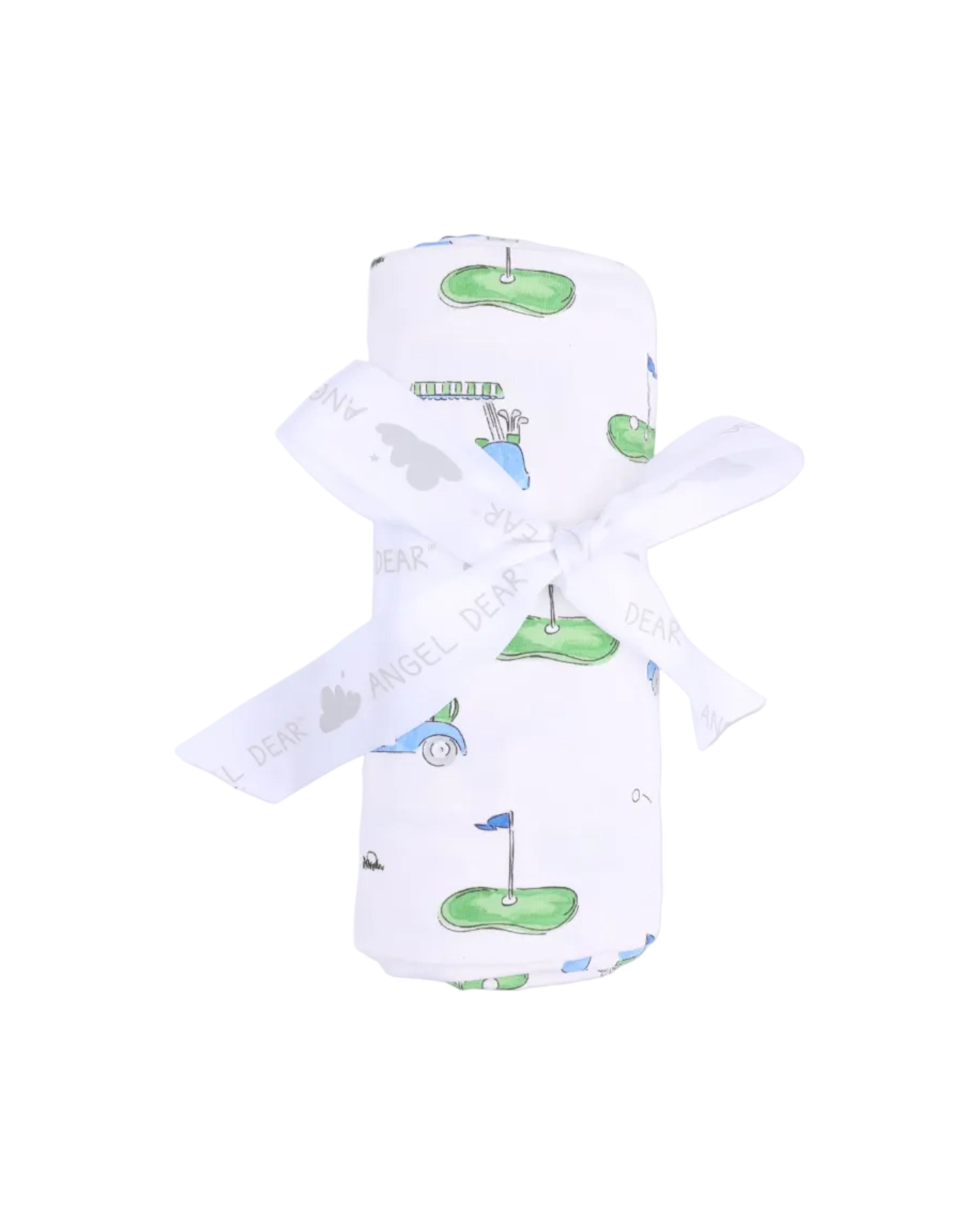 Angel Dear | Golf Carts Swaddle Blanket | Vagabond | Apparel | Boutique