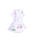 Angel Dear | Golf Carts Swaddle Blanket | Vagabond | Apparel | Boutique