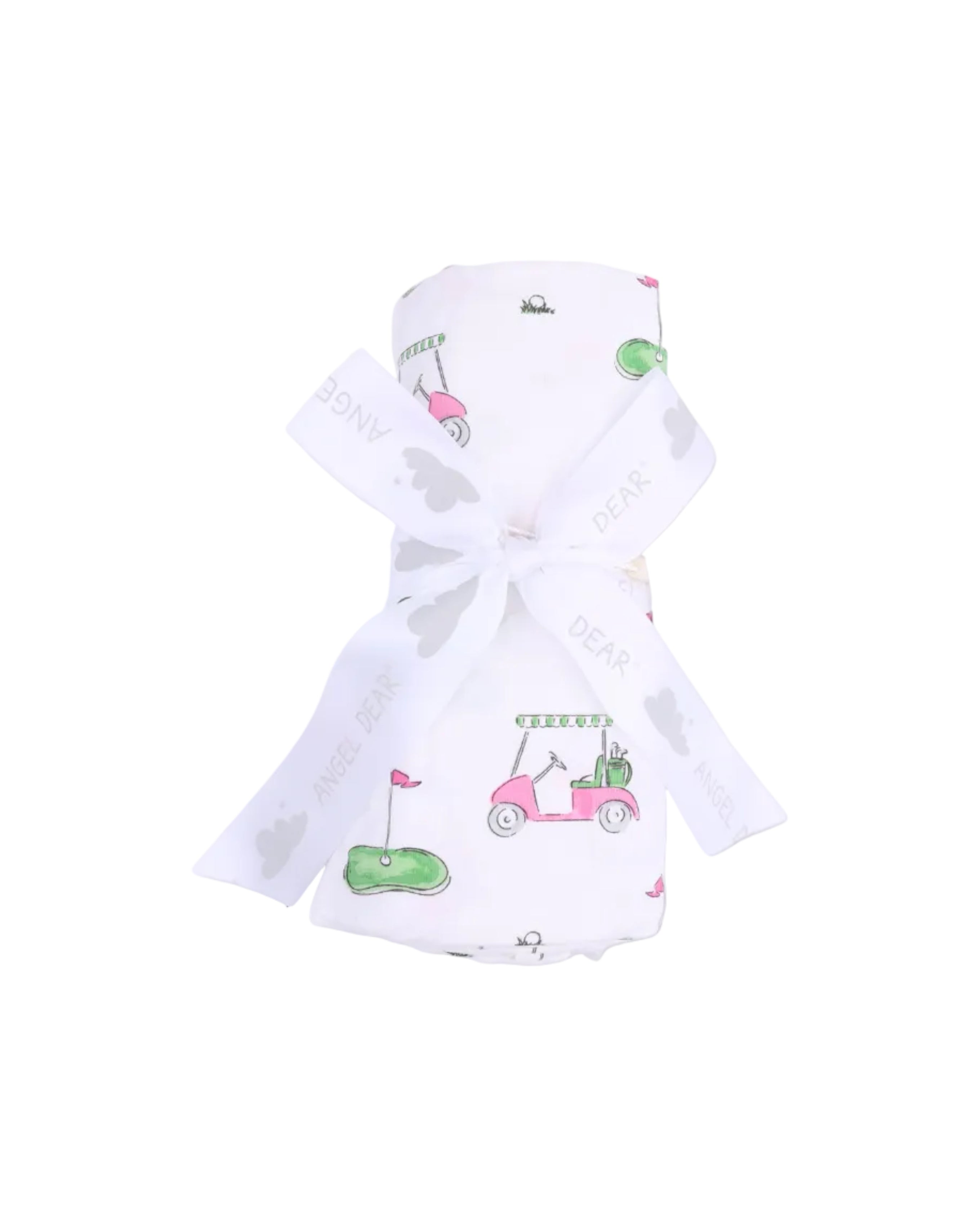 Angel Dear | Golf Carts Swaddle Blanket | Vagabond | Apparel | Boutique