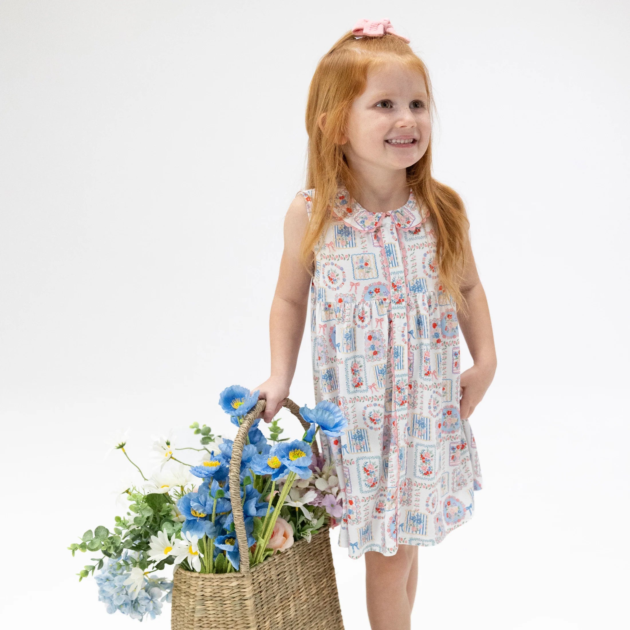 Angel Dear | Juleps Floral Patchwork Jill Dress W/Bloomers | Vagabond | Apparel | Boutique