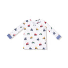 Angel Dear | Mini Tractors L/S Loungewear Set | Top | Vagabond | Apparel | Boutique