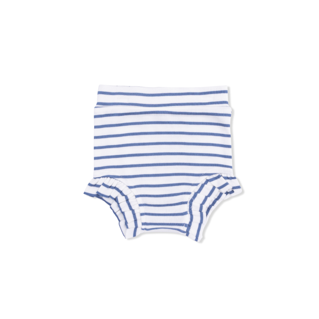 Angel Dear | Navy Stripe Tank Top & High Waisted Short | Bottom | Vagabond | Apparel | Boutique