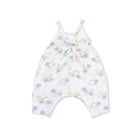 Angel Dear | Palm Trees and Rainbows Tie Back Romper | Back |  Vagabond | Apparel | Boutique