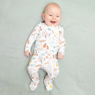 Angel Dear | Pasta Lovers 2 Way Zipper Footie | Vagabond | Apparel | Boutique