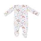 Angel Dear | Pasta Lovers 2 Way Zipper Footie | Back | Vagabond | Apparel | Boutique