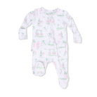 Angel Dear | Pretty Golf 2 Way Ruffle Back Zipper Footie | Front | Vagabond | Apparel | Boutique