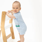 Angel Dear | Stiped Golf Polo Shortie | Model | Vagabond | Apparel | Boutique