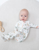 Angel Dear | Sweet Baby Dinos 2 Way Zip Footie | Vagabond | Apparel | Boutique