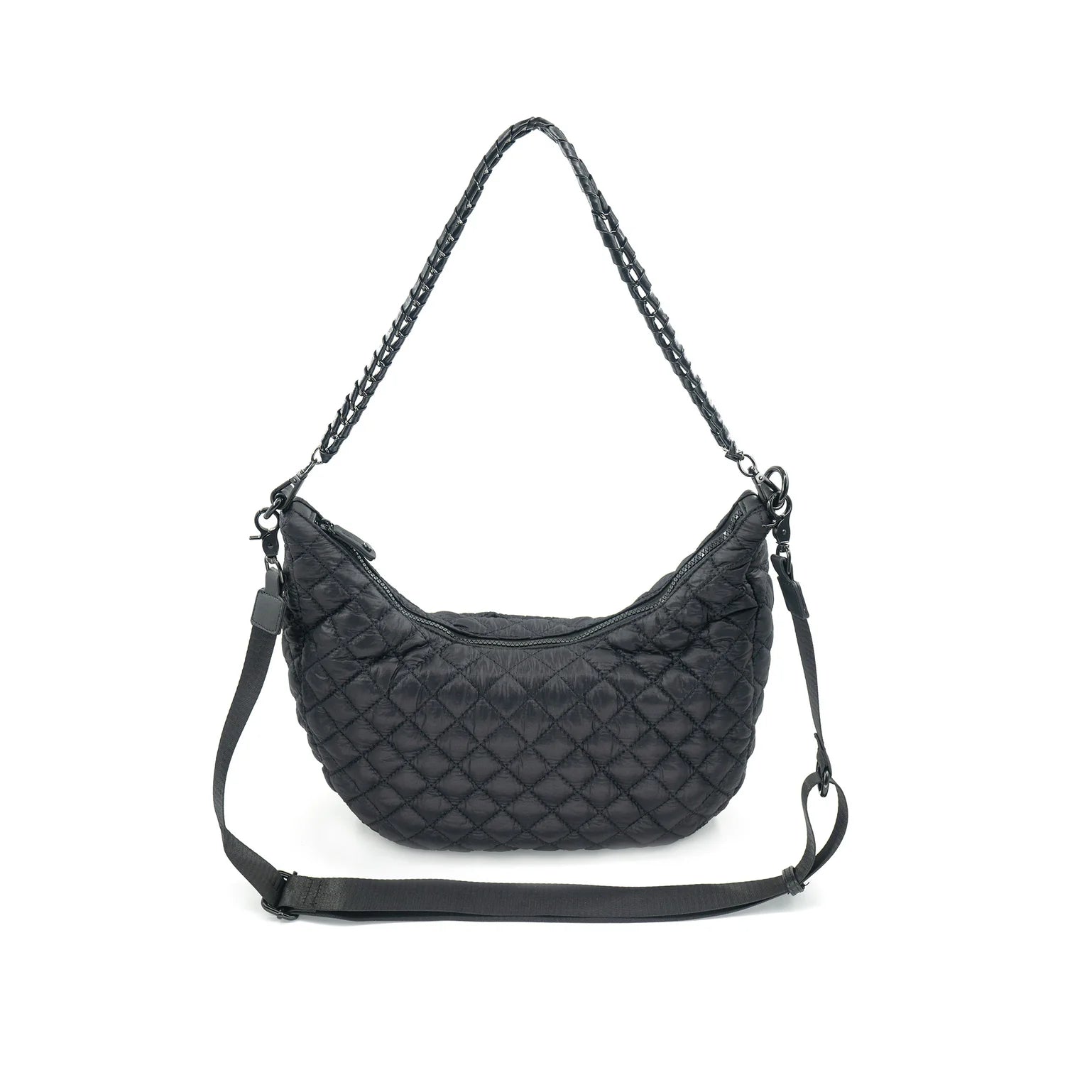 BC | Puffer Hobo Bag | Black | Vagabond | Apparel | Boutique